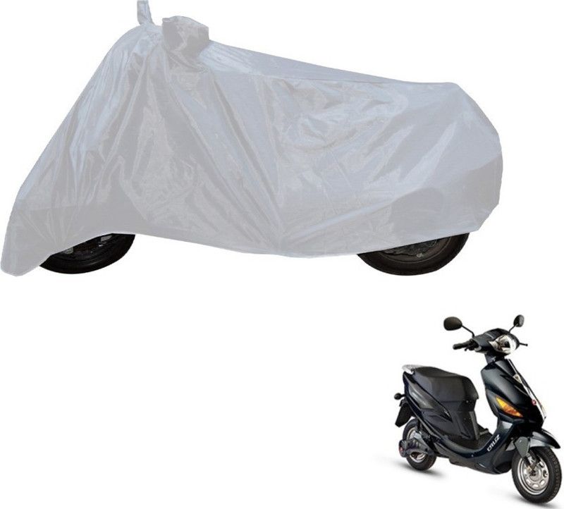 Gargi Traders Waterproof Two Wheeler Cover for Hero  (Electric, Silver)