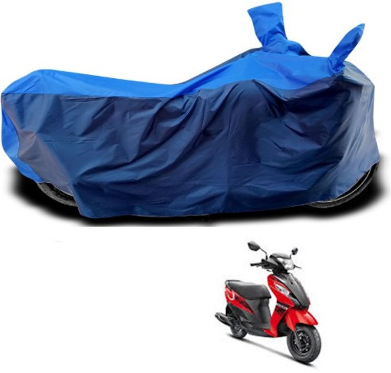 THE REAL ARV Waterproof Two Wheeler Cover for Suzuki  (Let's, Blue)
