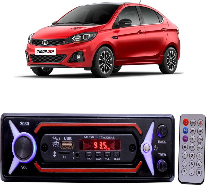 JBRIDERZ JB-2030 Red BLUETOOTH/USB/SD/AUX/FM/MP3 Car Stereo ( Single Din) G-557 Car Stereo  (Single Din)