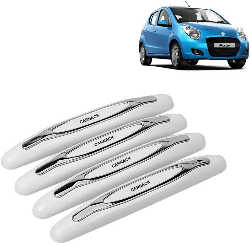 DvineAutoFashionZ Silicone, Plastic Car Door Guard  (White, Pack of 4, Universal For Car, A-Star)