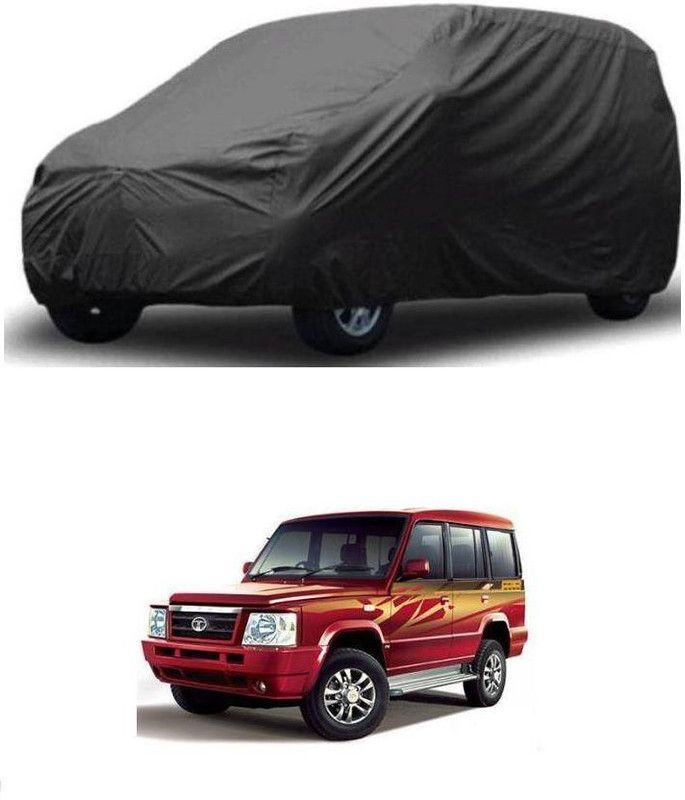arneja trading company Car Cover For Tata Sumo (Without Mirror Pockets)  (Grey)