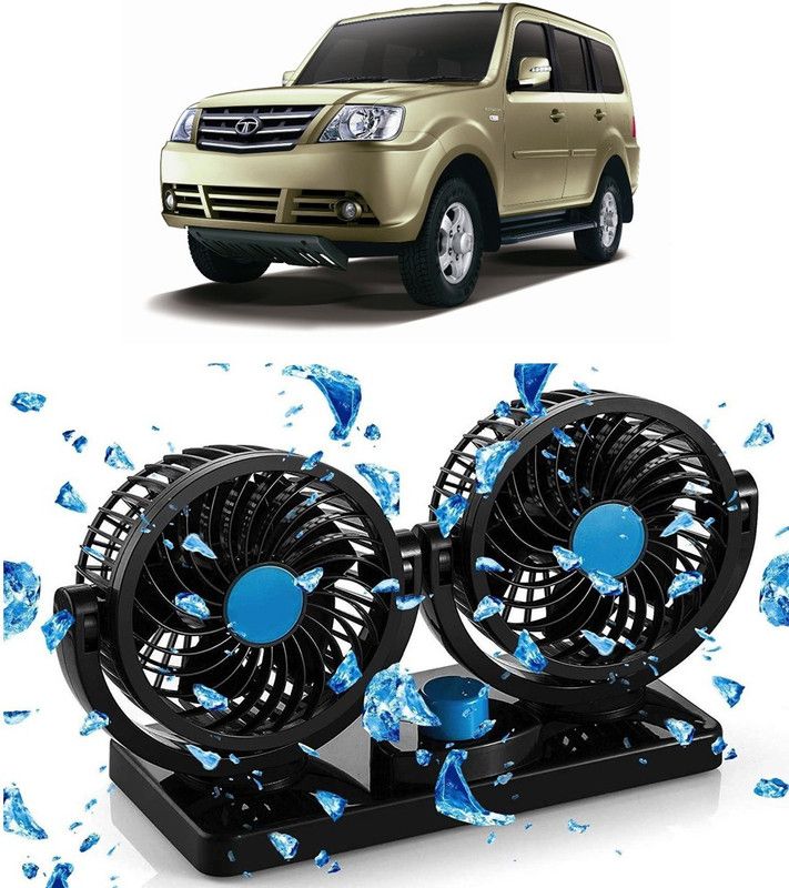 Enfield Works Car Fan 12V 360 Head 2 Speed Quiet Strong for All Auto Vehicles-CF544 Car Interior Fan  (12 V)