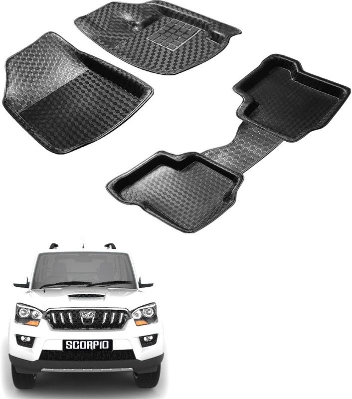 AUTYLE EVA, Plastic 3D Mat For Mahindra New Scorpio  (Black)