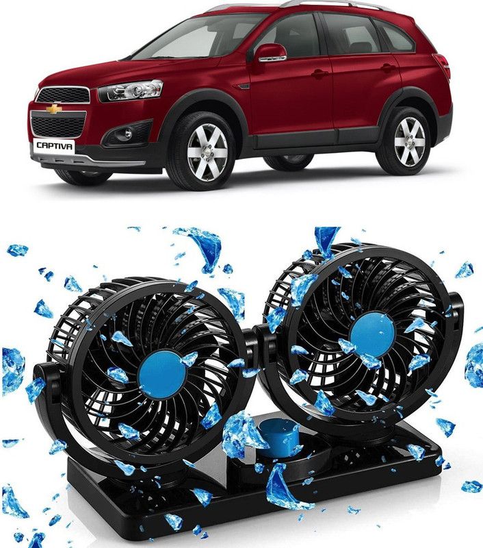 Enfield Works Car Fan 12V 360 Head 2 Speed Quiet Strong for All Auto Vehicles-CF081 Car Interior Fan  (12 V)
