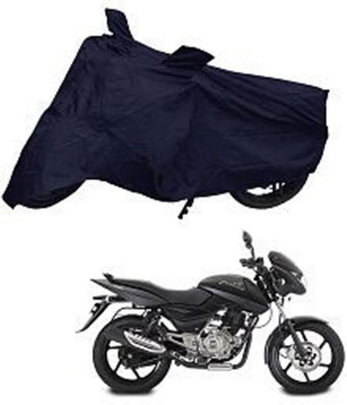 COVERPLANET Two Wheeler Cover for Bajaj  (Discover 125 DTS-i, Blue)