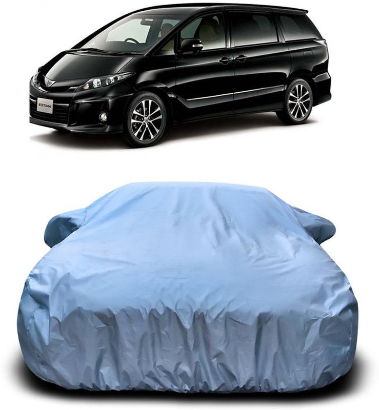 AUTOGARH Car Cover For Toyota Estima (With Mirror Pockets)  (Silver)