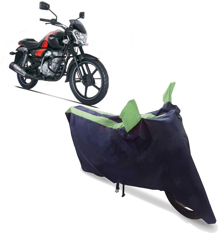 EXOME Two Wheeler Cover for Bajaj  (V12, Green)