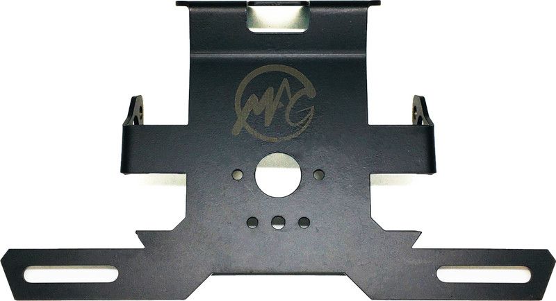 Motoaggrandize Tail Tidy Yamaha R15V3 (Black) Bike Number Plate  (Steel 10 cm x 3 cm)