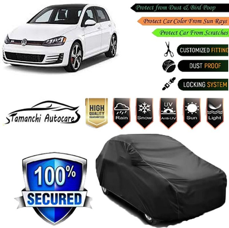 Tamanchi Autocare Car Cover For Volkswagen GTI  (Black)