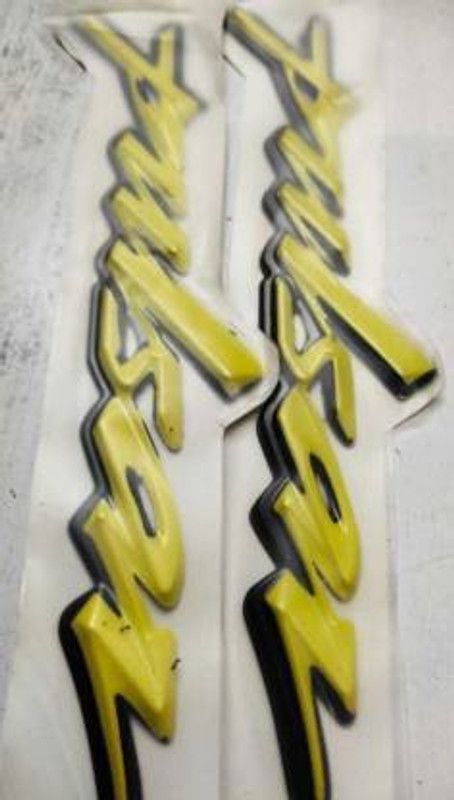 A1 Emblem for Bike  (Yellow)