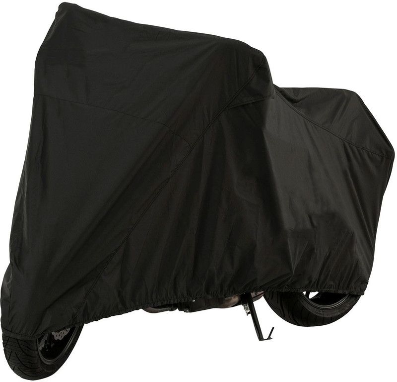 Purpleheart Two Wheeler Cover for Yamaha  (R15, Black)