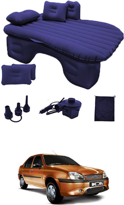 MATIES Car Air Inflatable Car Bed Mattress Airbed Overnighter Blue116 for Tourism Outdoor Camping Swimming Pool for Ikon Ford 2002 Car Inflatable Bed