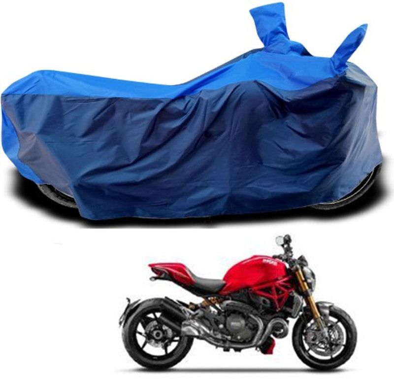 THE REAL ARV Waterproof Two Wheeler Cover for Ducati  (Monster 795, Blue)