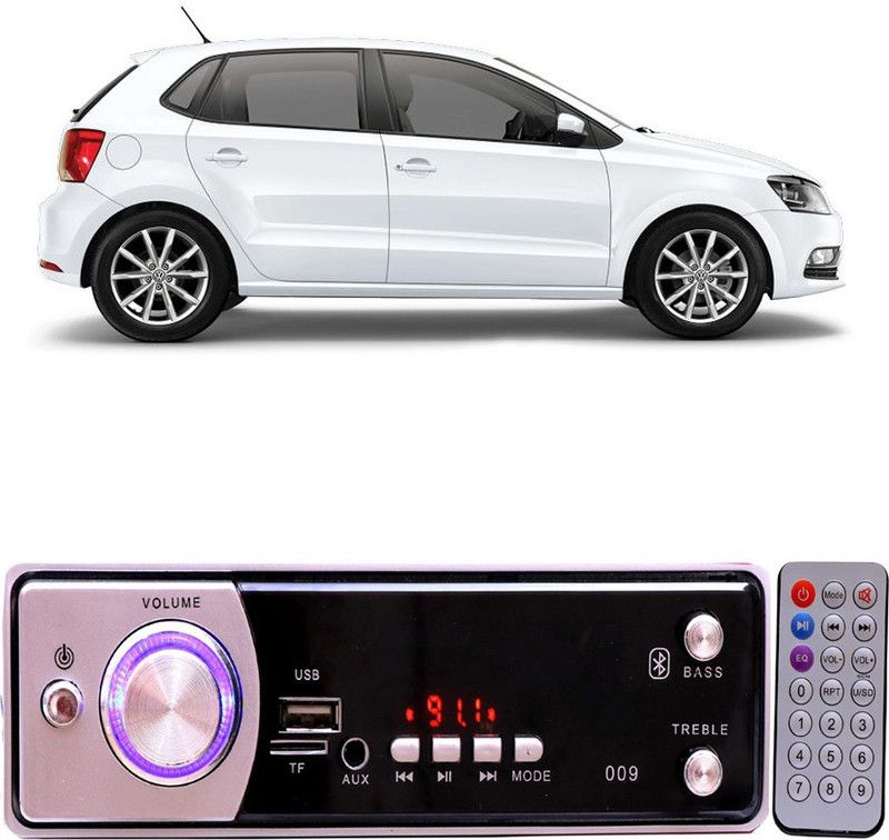 Purpleheart Silver009 BLUETOOTH/USB/SD/AUX/FM/MP3 Car Stereo ( Single Din) P-612 Car Stereo  (Single Din)