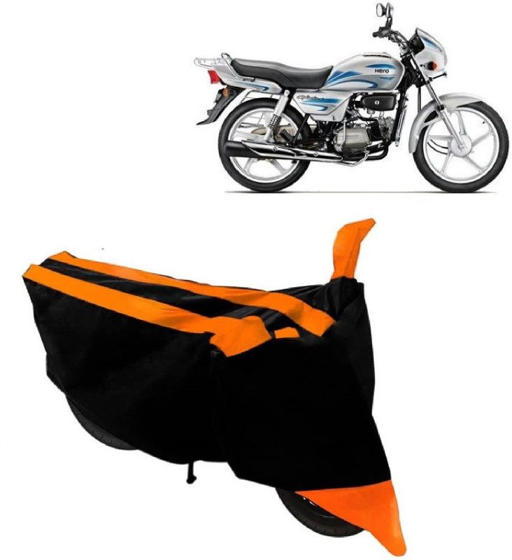 MoTRoX Two Wheeler Cover for Hero  (Splendor Plus, Orange)