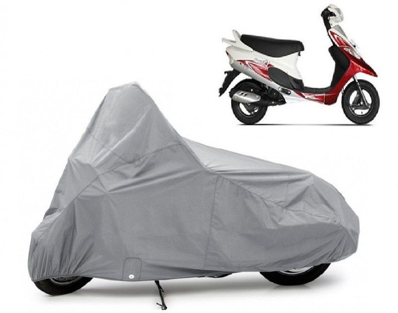 Gargi Traders Waterproof Two Wheeler Cover for Suzuki  (Zeus, Silver)