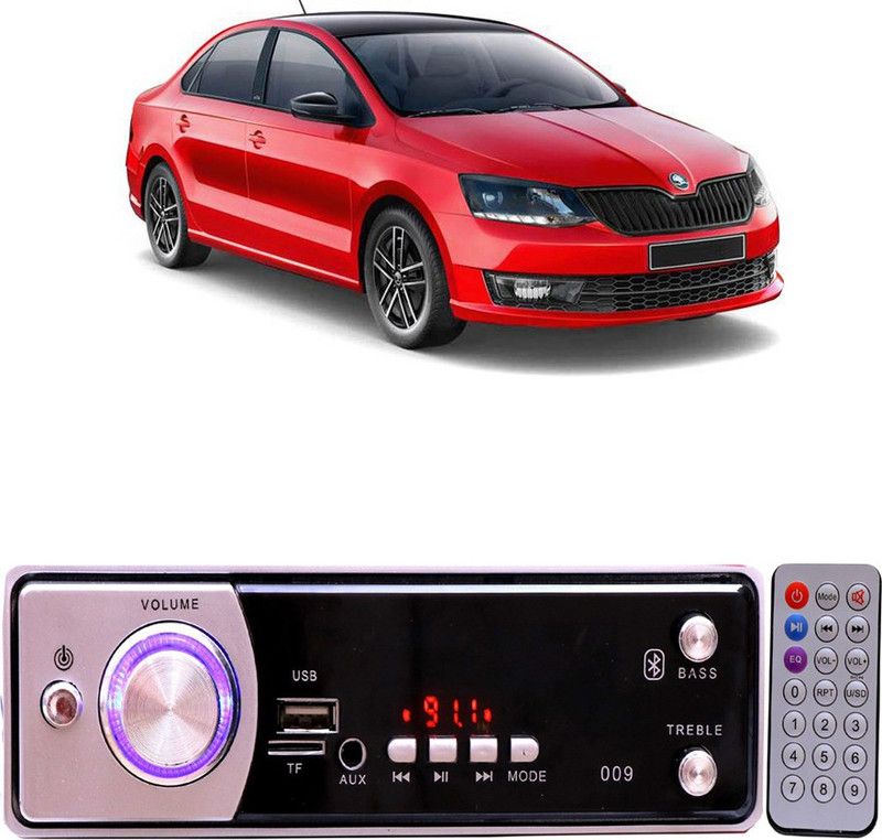 Purpleheart Silver009 BLUETOOTH/USB/SD/AUX/FM/MP3 Car Stereo ( Single Din) P-489 Car Stereo  (Single Din)