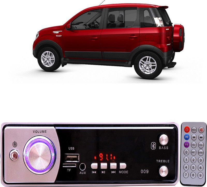 YUNEIK Silver009 BLUETOOTH/USB/SD/AUX/FM/MP3 Car Stereo ( Single Din) Y-271 Car Stereo  (Single Din)