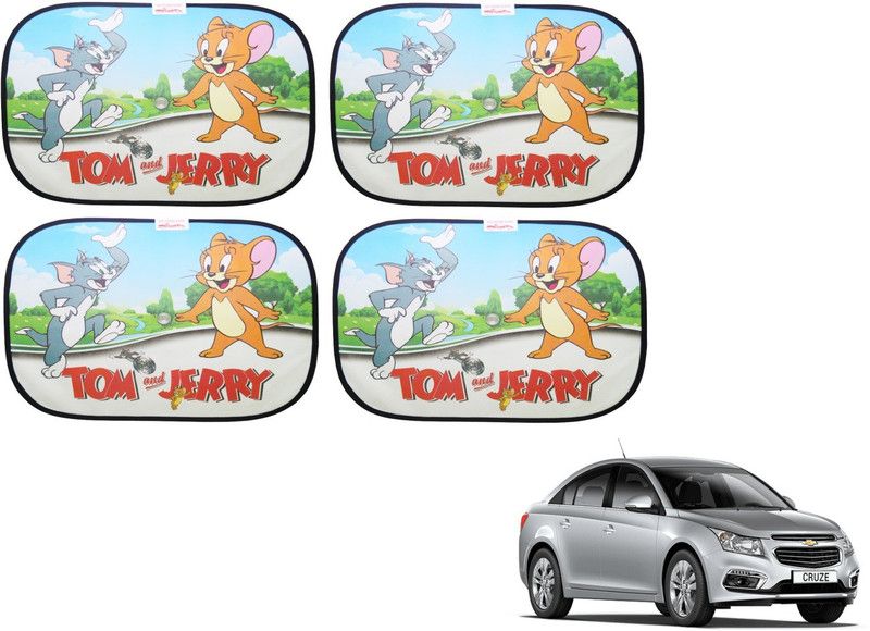 AUTYLE Side Window, Rear Window Sun Shade For Chevrolet Cruze  (Multicolor)