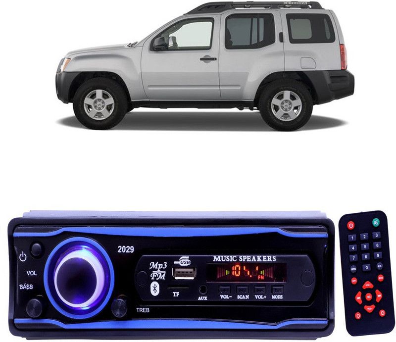 Purpleheart Blue 2029 USB/AUX/SD/BLUETOOTH/FM/MP3 BOOM MASTER STANDARD- P459 Car Stereo  (Single Din)