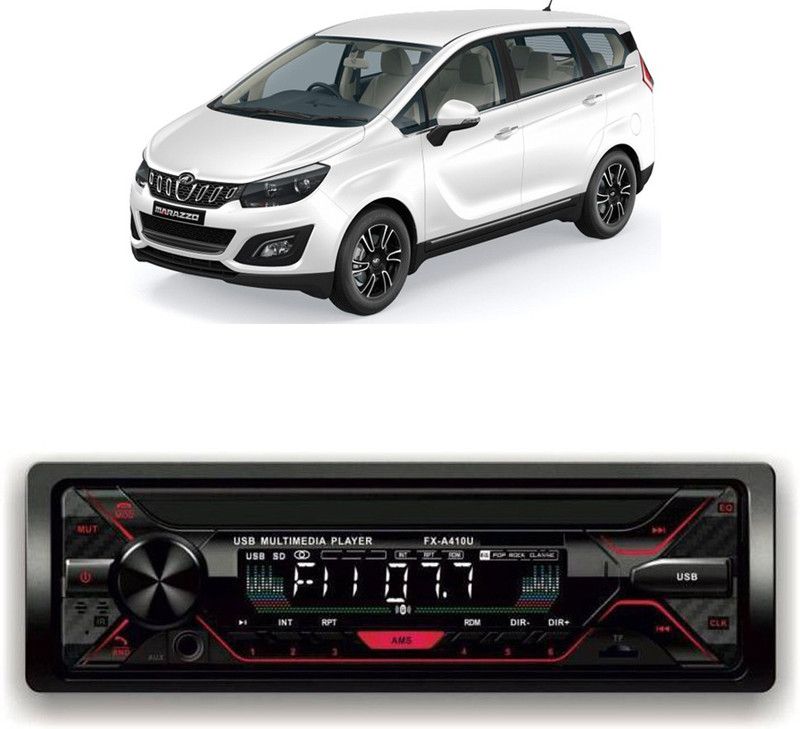 Bluedrum Car Stereo FX- A100U Car Stereo with Bluetooth, USB, SDCard , Aux B-270 Car Stereo  (Single Din)