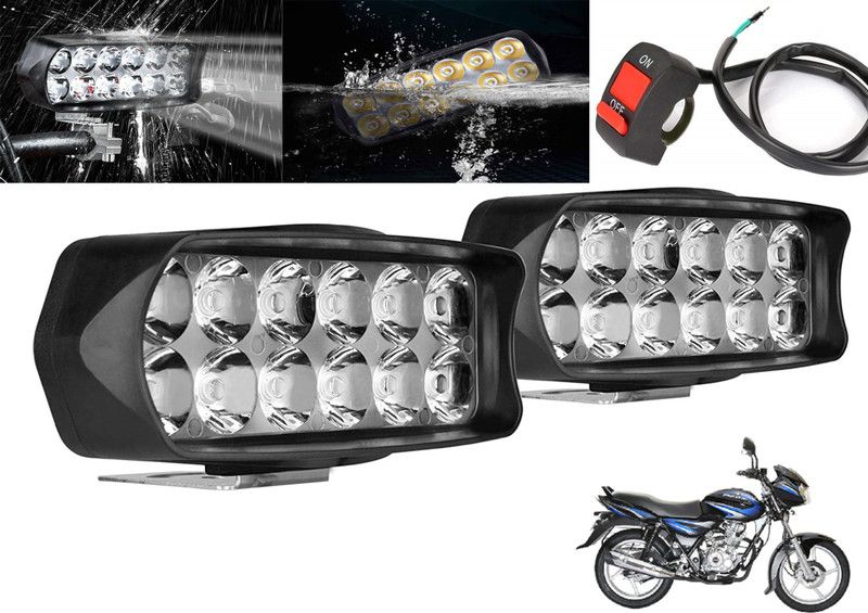 Shopland LED Fog Light for Bajaj Discover 125