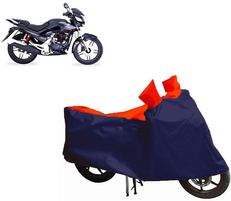 Auto Oprema Waterproof Two Wheeler Cover for Honda  (CBZ, Blue, Red)