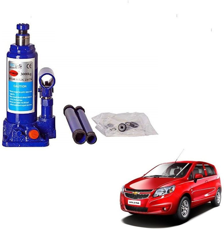 KOZDIKO 3 TON HYDRAULIC BOTTLE JACK FOR CHEVROLET SAIL UVA Vehicle Jack  (3000 kg)