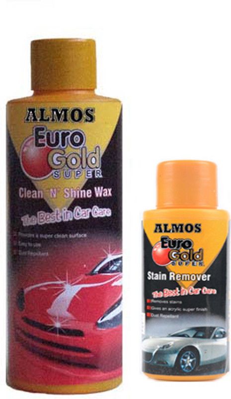 ALMOS Liquid Car Polish for Dashboard, Metal Parts, Exterior  (350 ml)