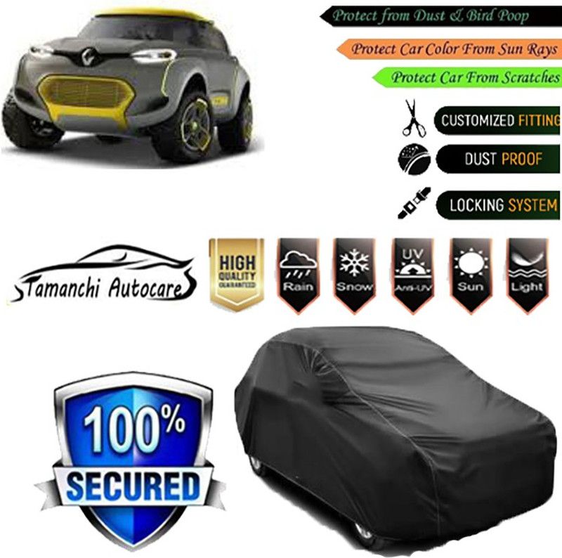 Tamanchi Autocare Car Cover For Renault Kiger  (Black)