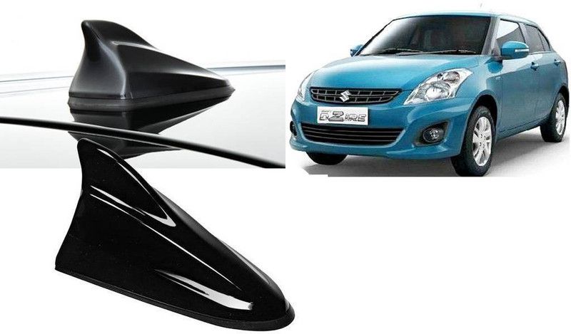 AUTO PEARL SF2T90 - Premium Quality Black Shark Fin Replacement Signal Receiver (AM/FM) Antenna Black Shark Fin Replacement Signal Receiver (AM/FM) Antenna For - Swift Dzire Type-2 Hidden Vehicle Antenna