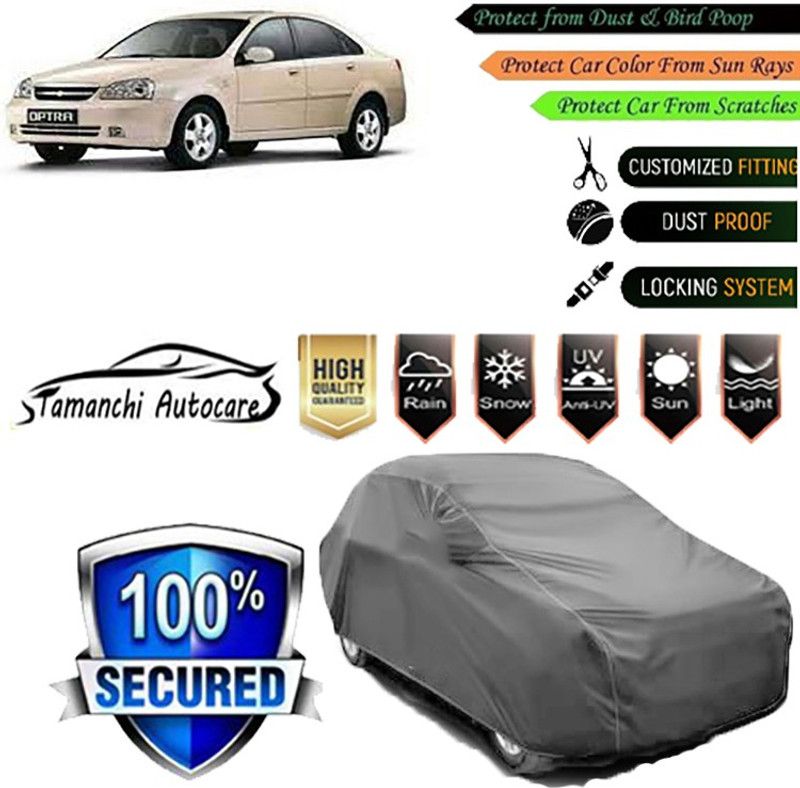 Tamanchi Autocare Car Cover For Chevrolet Optra Magnum  (Grey)