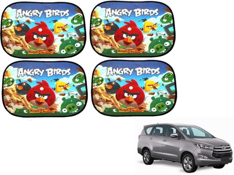 MOCKHE Side Window Sun Shade For Toyota Innova Crysta  (Multicolor)