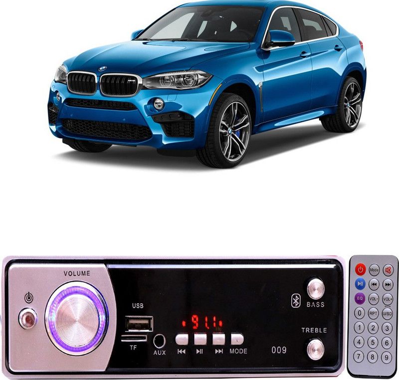 Purpleheart Silver009 BLUETOOTH/USB/SD/AUX/FM/MP3 Car Stereo ( Single Din) P-69 Car Stereo  (Single Din)
