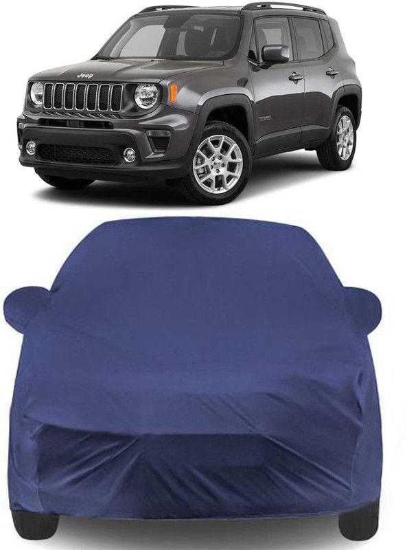 THE REAL ARV Car Cover For Jeep Jeep (With Mirror Pockets)  (Blue)