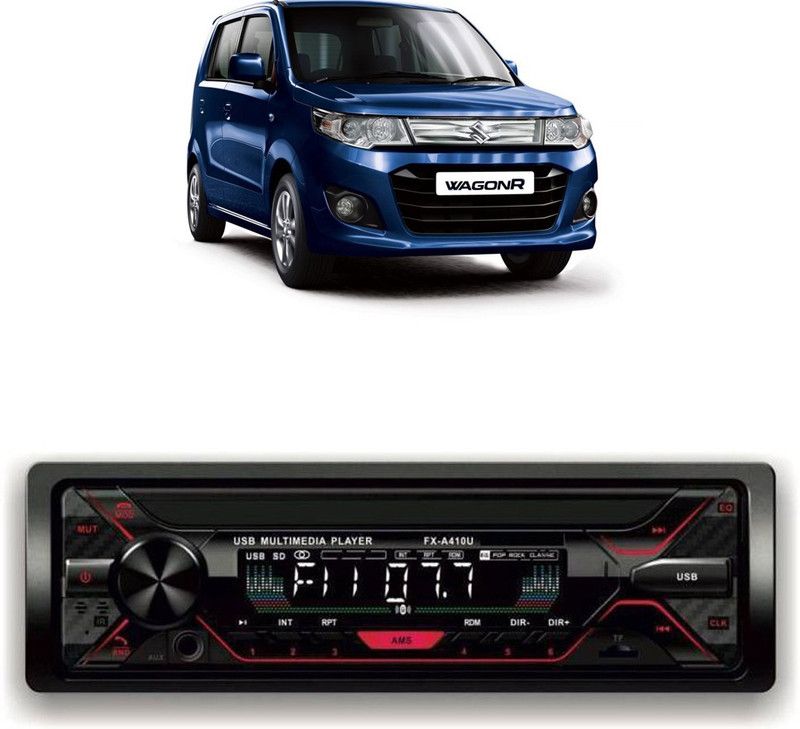 Bluedrum Car Stereo FX- A100U Car Stereo with Bluetooth, USB, SDCard , Aux B-352 Car Stereo  (Single Din)