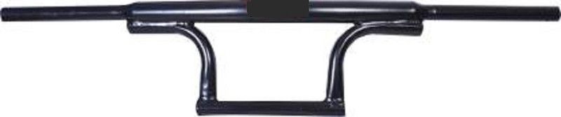 ARN Bike Handle Bar Dual Triple Curved Handle Bar  (Black)