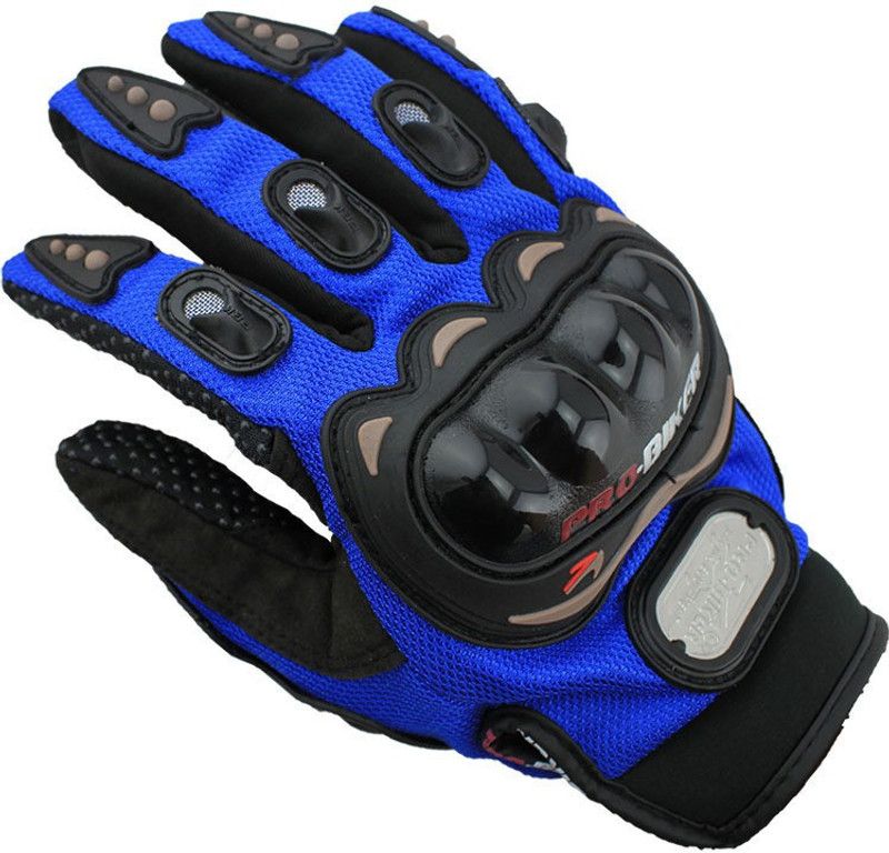 AOW ATTRACTIVE OFFER WORLD PRO-BIKERZ-B-L-913 Riding Gloves  (Blue)
