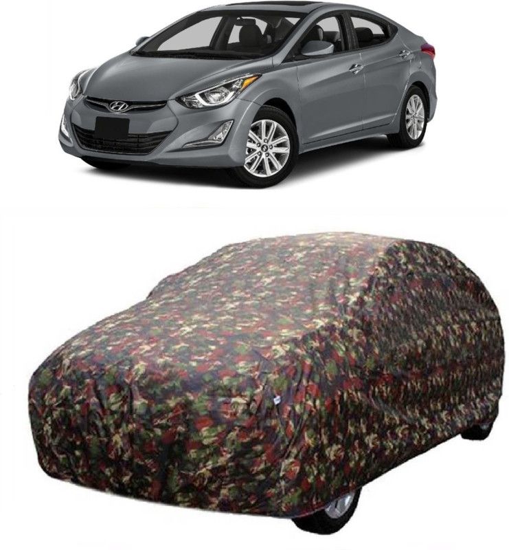 NEXTON Car Cover For Hyundai Elantra (Without Mirror Pockets)  (Multicolor)