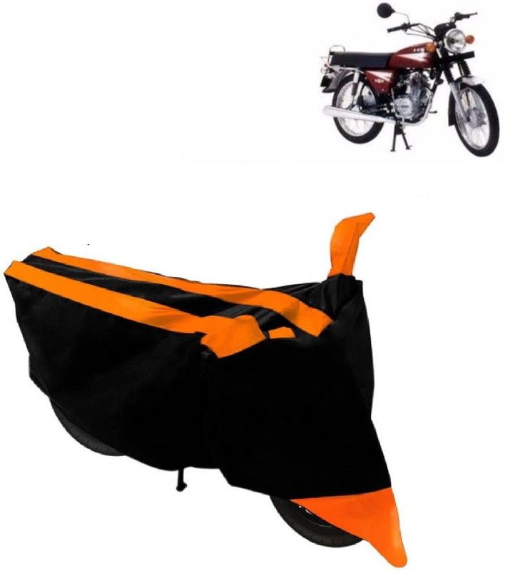 MoTRoX Two Wheeler Cover for Bajaj  (Caliber, Orange)