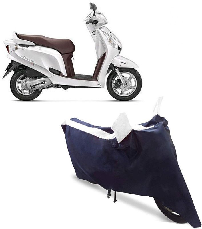 BLUERIDE Two Wheeler Cover for Honda  (Aviator, White)