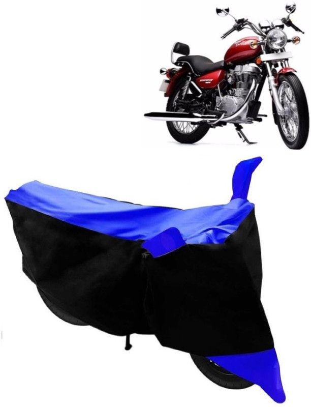 MoTRoX Two Wheeler Cover for Royal Enfield  (Twin spark, Blue)