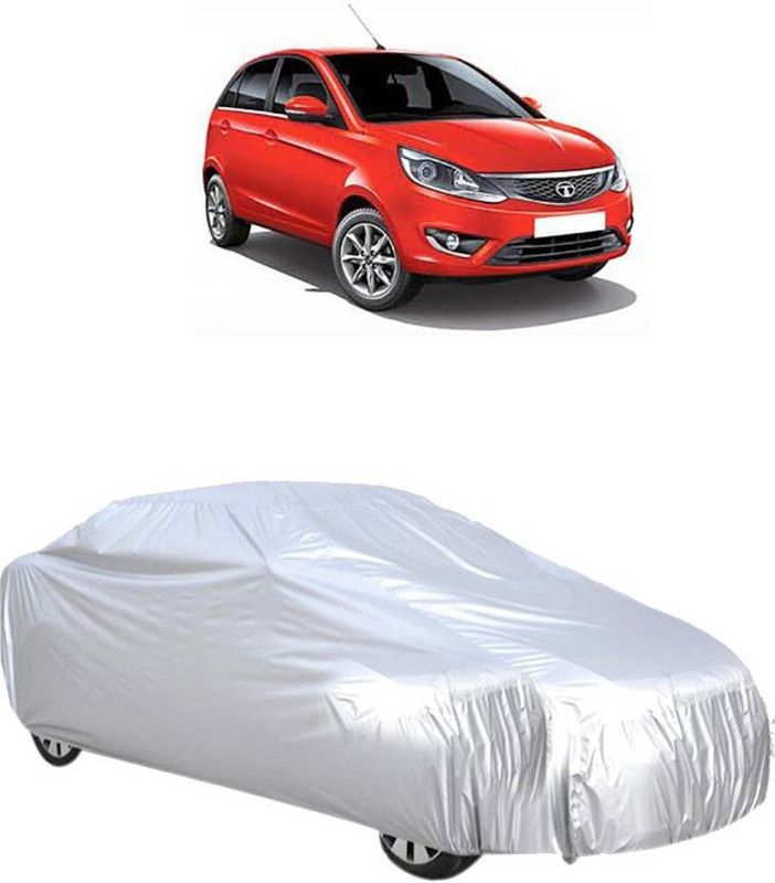 Gargi Traders Car Cover For Tata Bolt (With Mirror Pockets)  (Silver)