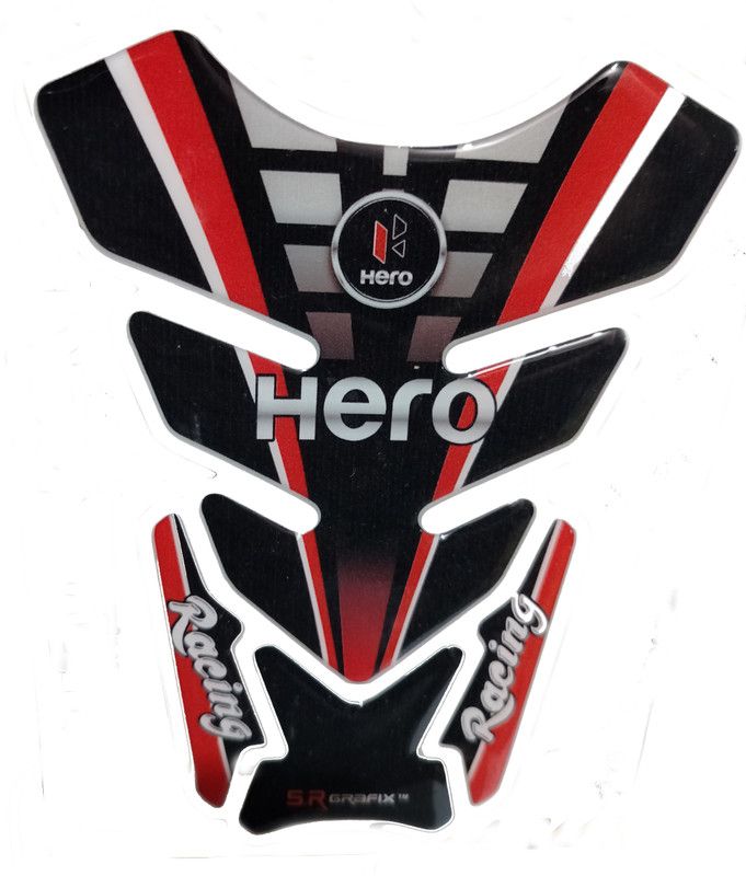 Golden Lion multicolor Hero tank pad for bike tank pad Bike Tank Pad