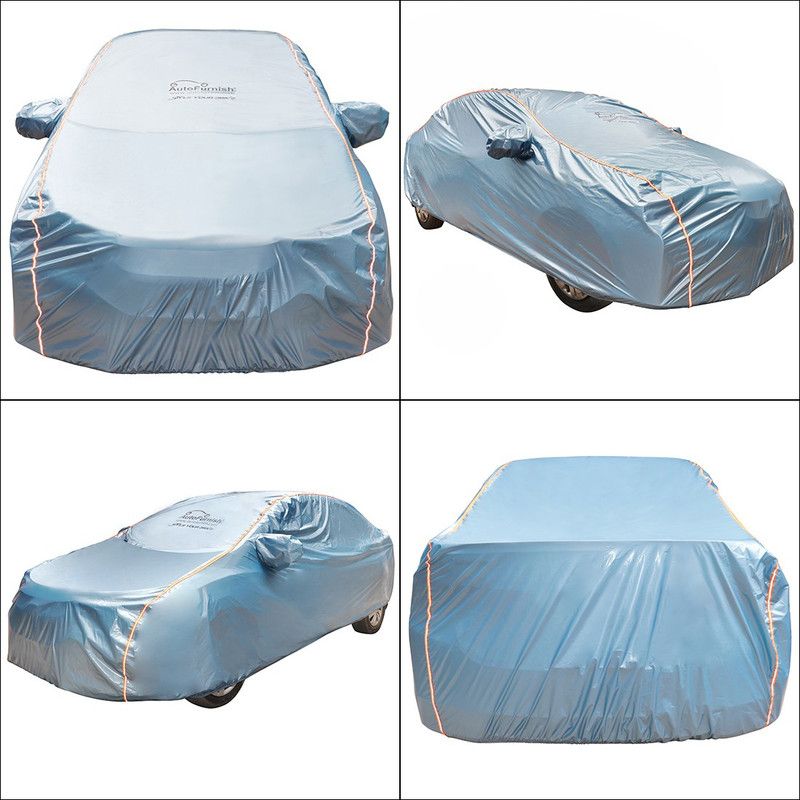 AutoFurnish Car Cover For Mahindra Scorpio (With Mirror Pockets)  (Blue)
