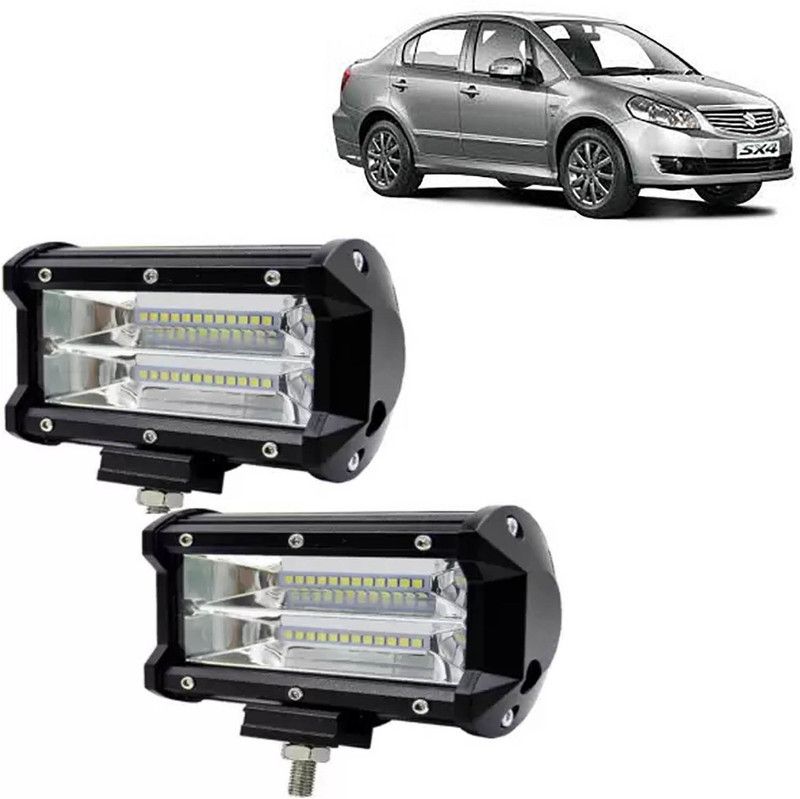 aksmit 24 LED Fog Light Set Of 2 For SX4_FL188 Fog Lamp, Back Up Lamp Car, Motorbike, Truck, Van LED for Maruti Suzuki (12 V, 72 W)  (SX4, Pack of 2)