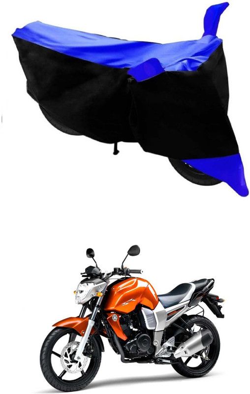 BIKECOVER Two Wheeler Cover for Yamaha  (FZ16, Blue)