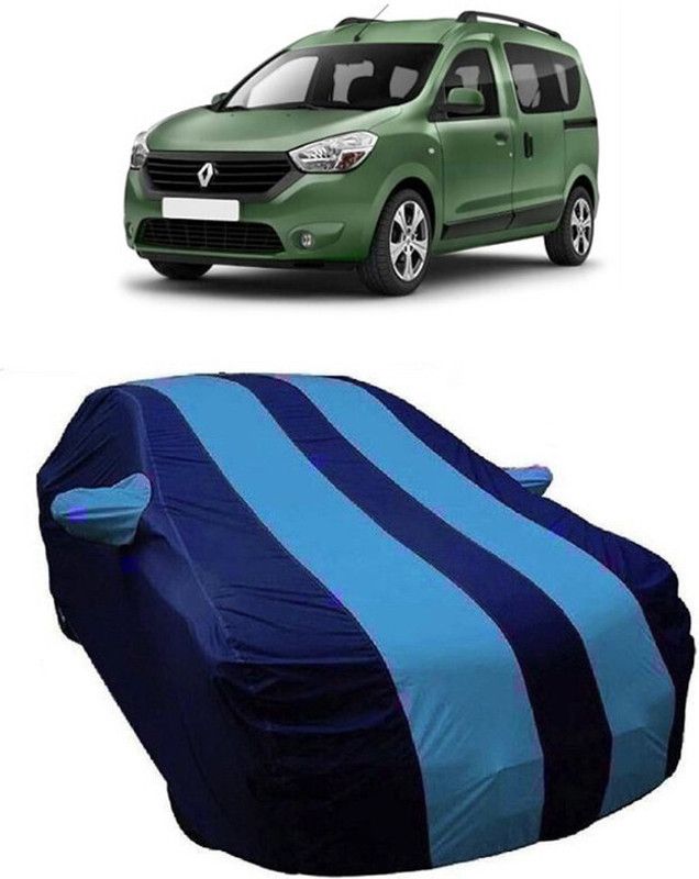 AutoTiger Car Cover For Renault Dokker (With Mirror Pockets)  (Blue, Blue)