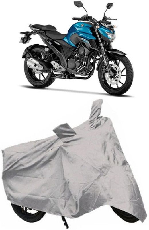 BIKECOVER Two Wheeler Cover for Bajaj  (Discover 125 DTS-i, Silver)