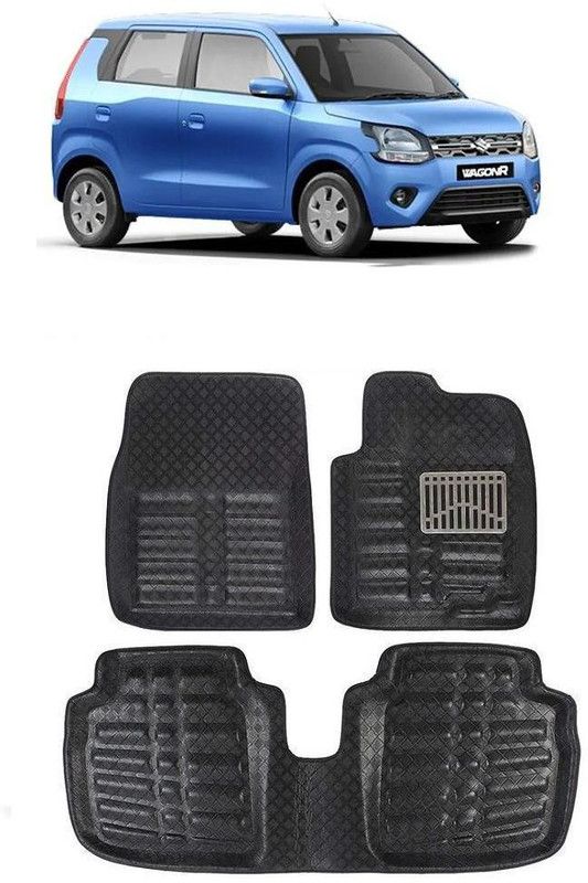 arneja trading company Polyutherine 3D Mat For Maruti WagonR  (Black)